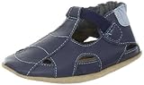Robeez Fisherman Soft Sole Sandal (Infant),Navy,6-12 Months M US Infant