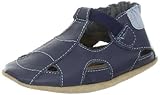 Robeez Fisherman Soft Sole Sandal (Infant),Navy,6-12 Months M US Infant, Shoes Direct