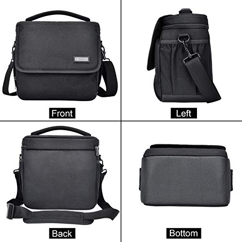 CADeN Camera Bag Case Shoulder Messenger Crossbody Bag Compatible for Nikon, Canon, Sony, DSLR