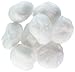 Darice 8-Piece Acrylic Pom Pom, 2-Inch, White