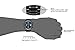 SONGDU Date Black Military Multifunction Chronograph Mens Watches Stainless Steel Luminous Blue Numerals