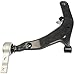 Dorman 521-086 Front Passenger Side Lower Suspension Control Arm and Ball Joint Assembly Compatible with Select Nissan Models