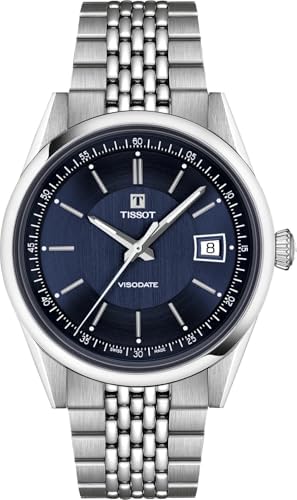 Amazon.com: Automatic 42mm Blue Dial Watch with Extra Strap by