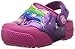 Crocs Kids' Fun Lab Light-up Girls Graphic Clog, Multi Stars, 9 M US Toddler
