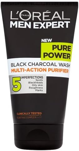 loreal pure power face wash