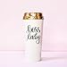 Boss Lady Gold Travel Mug, Gold Foil, Gift for Boss, Gift for Her, Girl Boss, Coffee Mugs, Travel Tumbler, Motivational Mug, Hand Lettered by Sweet Water Decor 16oz