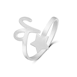 SENFAI 12 Zodiac Sign Constellation Finger Ring