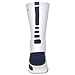 Nike Elite Basketball Crew (L) Mens Style: SX3693-102 Size: XL 8-12 White/Midnight Navy MENS