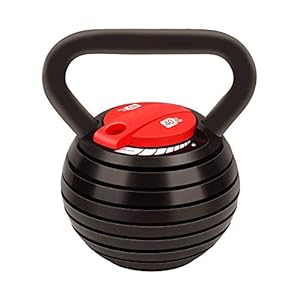 AOPARTS Kettlebells, verstelbare halter, 10-40 lbs (9,5 lbs, 15bs, 20 lbs, 20 lbs, 25,6 kg, 35,9 kg, 40 lbs) verstelbare…