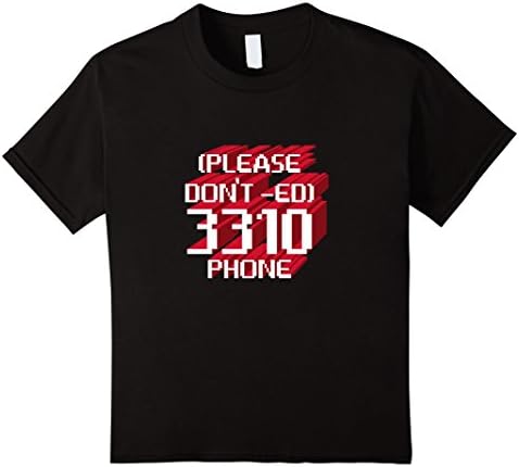 Kids Please Don't - ED 3310 Phone 10 Black