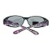 Polarized Sunglasses Fit Over Glasses for Small Glasses Oval Frame Floral Print