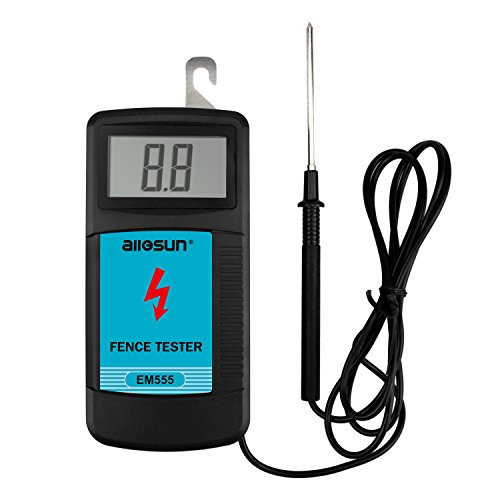 Digital Electrical Fence Tester High Voltage 300-9900V Gardening Tools