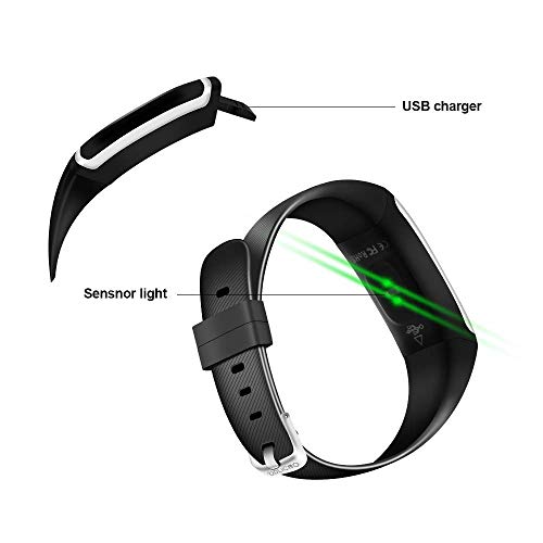 Salandens Smartwatch pulsera inteligente, pulsera impermeable para  actividad física IP67 monitores de medición de… | GEBZA Shopping