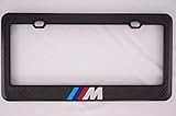 BMW M Carbon Fiber License Plate Frame