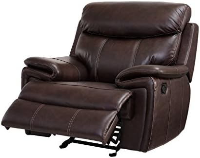 Arlee Motion Glider Recliner in Matte Brown