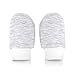 Newborn Baby Mittens - Oversized - Grey, No Scratch Mittens, Set of 2