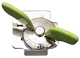 Nogent Classic Service Super Kim Manual Can Opener, Chrome Finish, Green