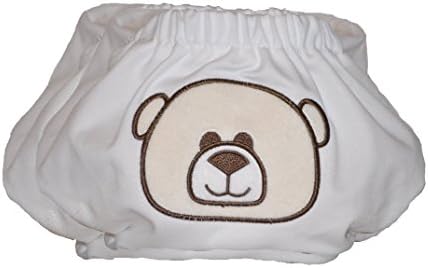Kashmir Baby Bamboo/ Organic Cotton One Size Adjustable Cloth Diapers Washable Reusable &amp; Bamboo/ Organic Cotton Insert “Loveable Bears”