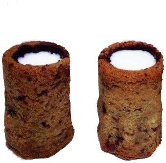 Eatable Dessert Shot Glass PBA Free Food Grade Silicone Mold Creates Frozen Treats Chocolate Mousse, Brownie Cups, Kahlรบa shots, Patron shots, Jell-O shots, Kamikaze Shots Dishwasher and Oven Safe