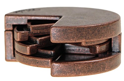 CAKE Hanayama Cast Metal Brain Teaser Puzzle _ New 2017 Design _ Level 4 Difficulty Rating