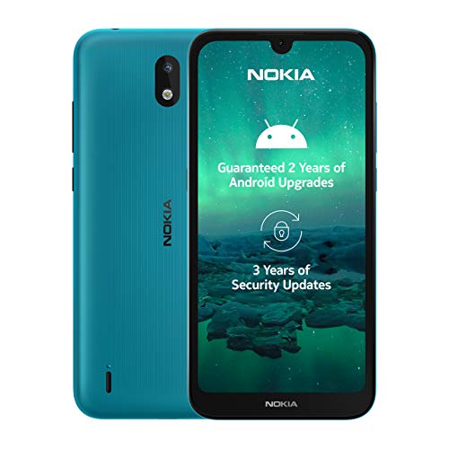 Nokia 1.3 Smartphone - (14,3Cm (5.71") 16Go Rom, 1Go Ram, Dual Sim), Cyan