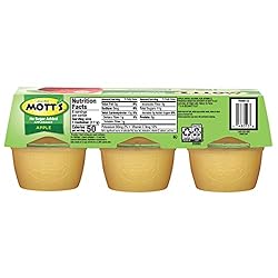 Mott's No Sugar Added Applesauce, 3.9 oz cups, 72