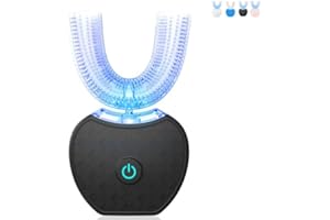 Sonic Brush V5 100% Automatic Toothbrush SensePro, U - Shaped Sonic Electric Toothbrush with Wireless Charging, IPX4 Waterpro