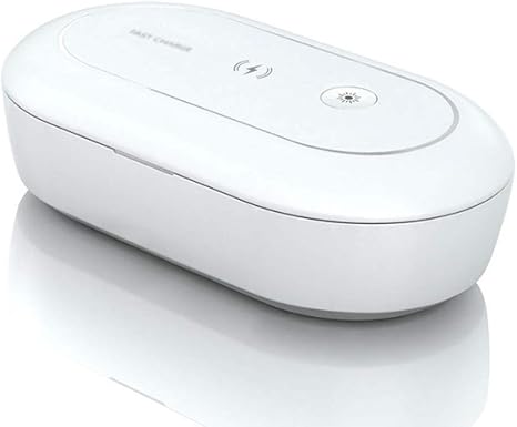 Amazon Co Jp ネイル用uvライト ポータブルuv殺菌ボックス電話マスククリーナーパーソナル消毒消毒内閣uv殺菌ランプワイヤレス充電 ネイルドリルキット ビューティー