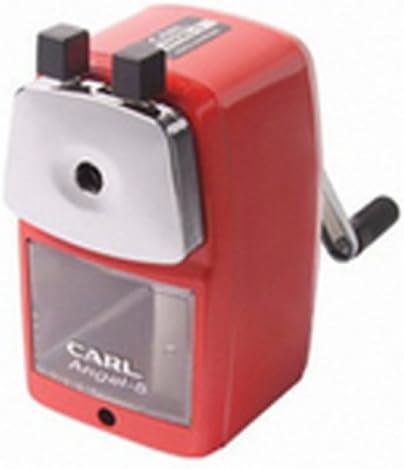 Carl Angel-5 Pencil Sharpener Red