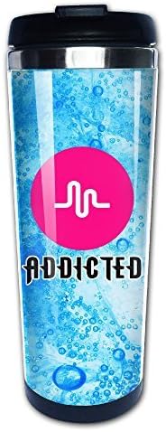 UE5TA Coffee Mug Musically Addicted Water Bottle