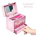 Play Platoon Ballerina Music Box for Girls - Ballet Dancer Jewelry Box