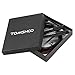 TOMSHOO Adjustable Speed Jump Rope, Lightweight Skipping Cable Wire, Home, Gym, Fitness, Boxing, Training, Workout, Exercise