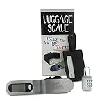 Aubros Digital Luggage Scale Includes Bonus Lock & Tag for Stress-Free Travel