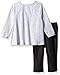 Calvin Klein Baby Girls' Printed Tunic with Jeggings Set