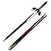 THE Legend of Zelda Real Steel Dark Master Sword and Dark Shield Set Costume Black Link Hylian