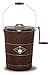 White Mountain Hand Cranked Ice Cream Maker with Appalachian Series Wooden Bucket, 6 Quart (PBWMIMH612-SHP)