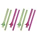 Munchkin Click Lock Replacement Straws, Pink/Green, 4-Count