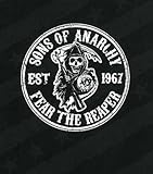 Sons Of Anarchy - Fear Reaper Mink 50X60 Throw Blanket