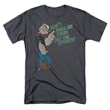 Popeye Break Out Spinach Mens Short Sleeve Shirt