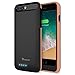 iPhone 8 Plus / 7 Plus Battery Case, Trianium Atomic Pro 4200mAh Extended Battery Charging Case Compatible with Apple iPhone 7 Plus and iPhone 8 Plus (5.5”) [ Black Signature] Power Juice Bank Case