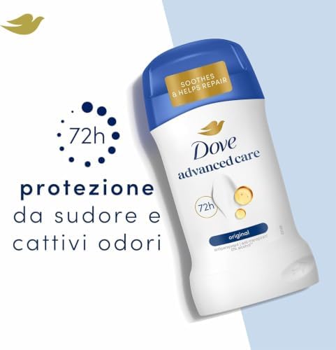 Deodorante Stick Original, Deodorante Antitraspirante in Stick, Protezione Fino a 72 Ore, con Pro-Ceramide Technology e Ingredienti Idratanti, Deodorante Uomo e Donna, 6 Pezzi da 50ml