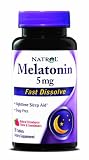 Natrol Melatonin Fast Dissolve Strawberry Tablets, 5mg, 90 count