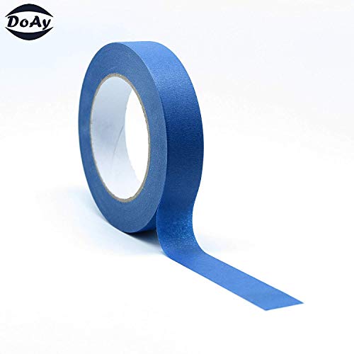 Blue Painters Tape 1/4" 1/2" 3/4" x 60 yd, Multi Size Pack - Painting & Masking Tape - Easy and Clean Removal - Multi Surface Use - ISO 9001 Worldwide Quality - Leaves No Residue Behind