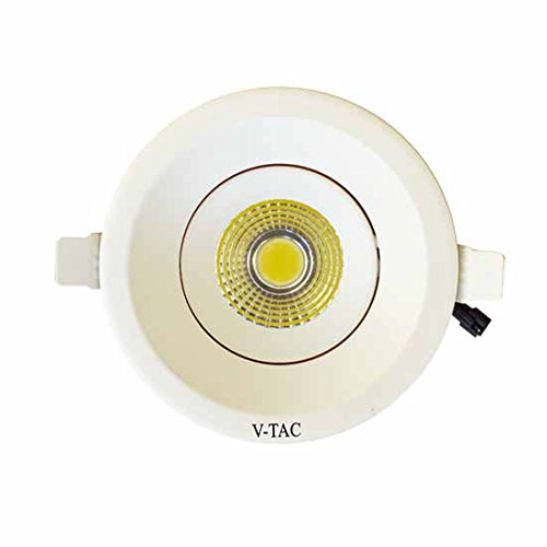 Downlight LED orientable 8 W VT de 2908 RD V-TAC 8.00 W: Amazon.es: Iluminación