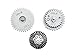 AOLS 12: 1 AEG Gear Set Reinforced Steel with High Speed