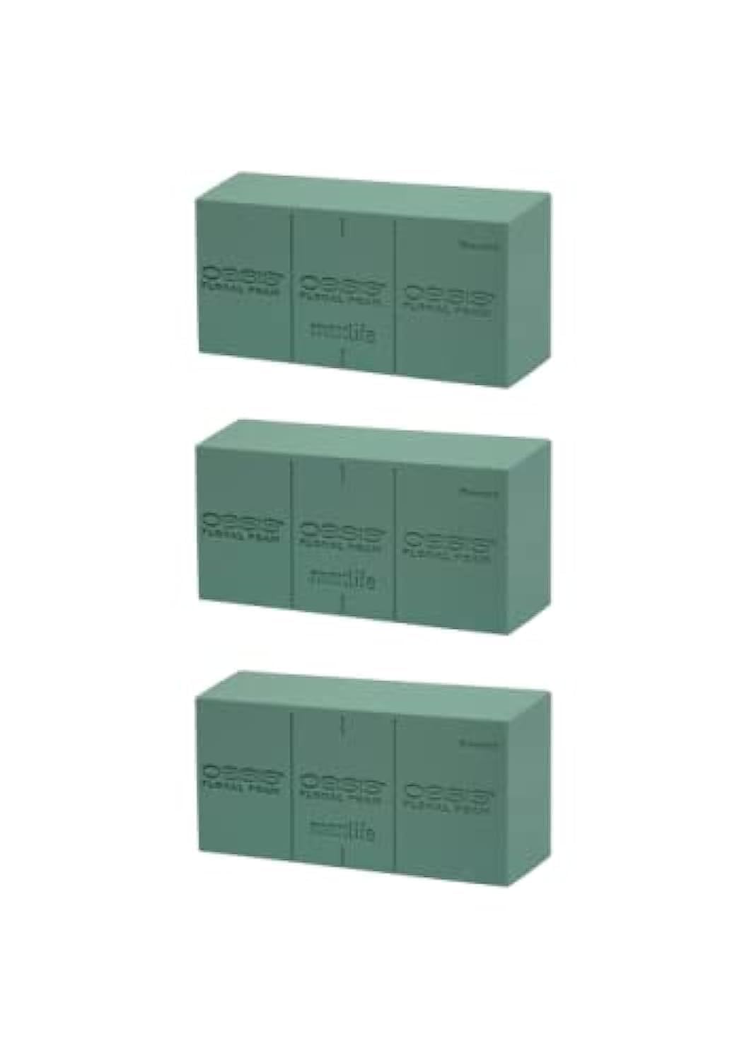 3X3 Ideal Bricks Floral Foam for Fresh Flower Displays and Arrangements