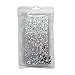 iPhone 6 Case, iPhone 6S Case, Crazy Panda New Soft Bumper Case Luxury Bling Glitter Sparkle Case Infused with Diamond Shape Glitters and Shiny Quicksands for Iphone 6/Iphone 6S - Silver