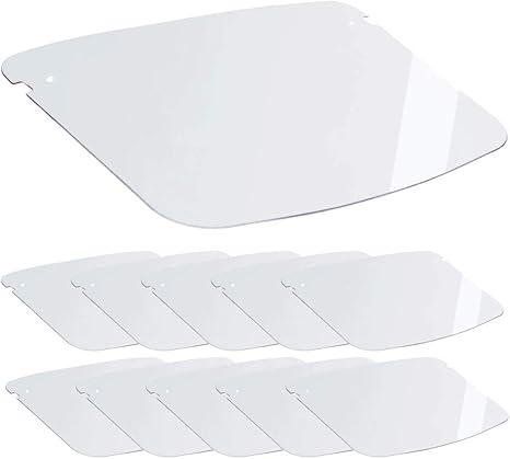 Amazon Co Jp Faceshield フェイスシールド 交換シールド Amazon Co Jp限定 真空 フェイスシールド シールド100枚入り 曇り止め Diy 工具 ガーデン