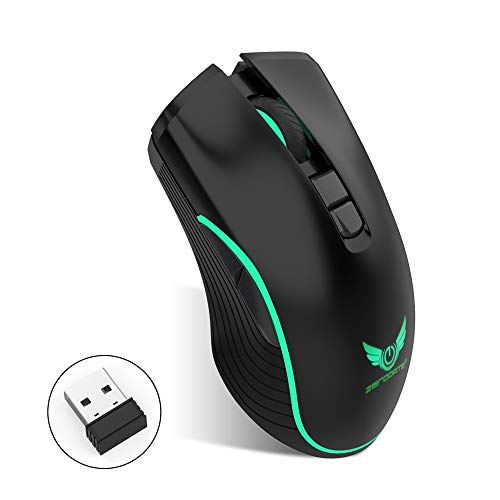 Computer Accessories Mouse!!! Fenebort Type C Rechargeable Wireless LED Optical Ergonomic 2.4G USB Gaming Mouse Mice