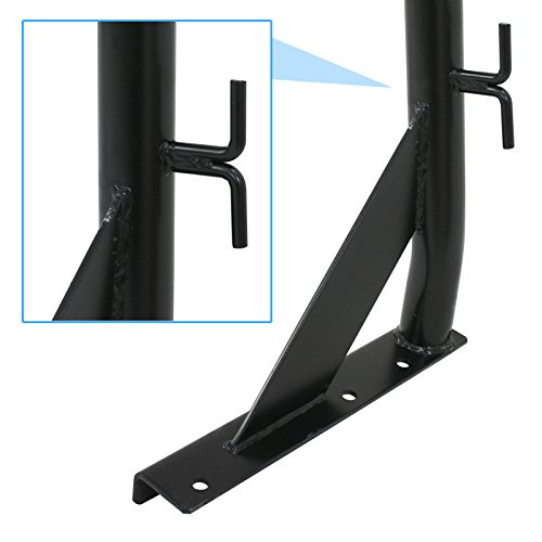 Rack Heavy-Duty Economical Light Carrying Wood Ladders Other Construction Support 500 lbs Up for Hauling ladders, lumbers, Pipes, and Other Long & Big Items 650LB Universal Pick Up Truck Flat Rack